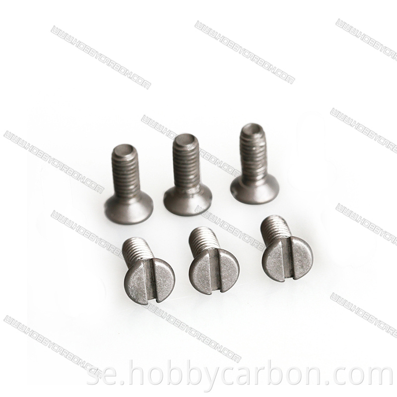 Countersunk Titanium Screw